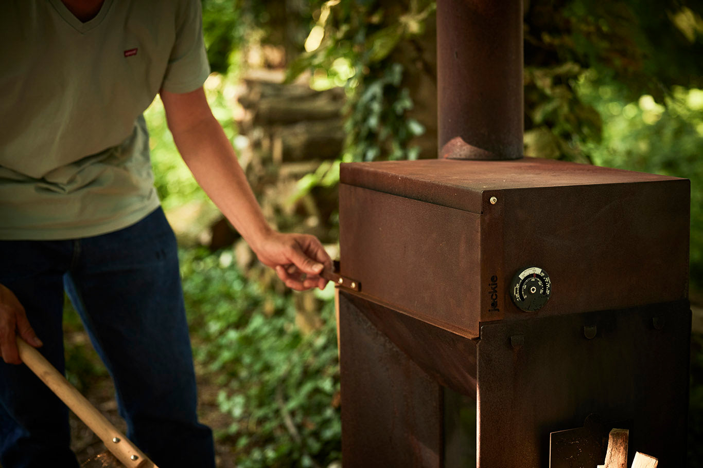 Ovenmodule voor buitenkachel