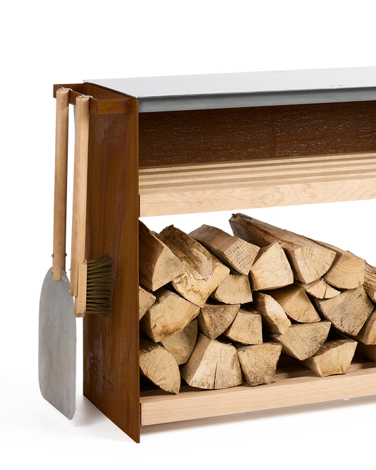 Ilot de cuisine avec espace de rangement